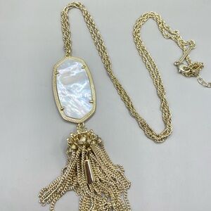 Kendra Scott Ivory MOP Rayne Necklace